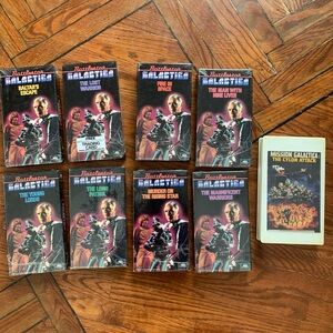 Battlestar Galactica NWT Sealed VHS Lot